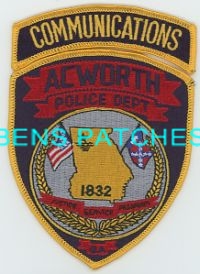 GEORGIA,ACWORTH POLICE COMMUNICATIONS 1